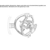 Halogen spotlight for wall mounting Repelon