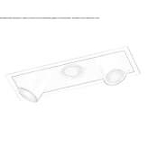 Adjustable metal LED reflector Meliki