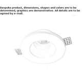 Recessed round plaster spotlight Jalipa