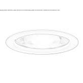 Wpuszczany reflektor sufitowy LED Meeden