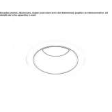 Round recessed LED spotlight Zuera