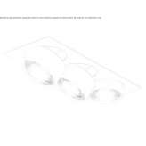 Regulowany, półwpuszczany reflektor LED Meeden