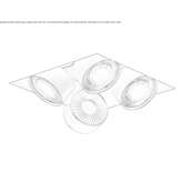 Multi-point recessed LED spotlight Meeden