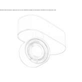 Regulowany reflektor sufitowy LED Meeden