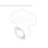 Regulowany reflektor aluminiowy LED Meeden