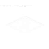 Wpuszczany kwadratowy reflektor aluminiowy LED Reppel