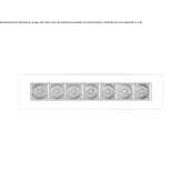Multi-point recessed LED spotlight Helpston