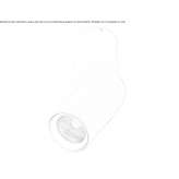 Adjustable aluminum ceiling spotlight Uruena