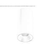 Round, aluminum LED ceiling spotlight Usulutan