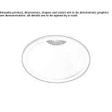 Aluminiowy reflektor LED do wbudowania Rothrist