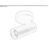 Regulowany reflektor sufitowy LED Chipao