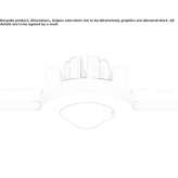 Recessed LED plaster ceiling spotlight Tocoa