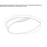Adjustable reflector for suspended ceilings Arnedo