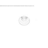 Recessed round aluminum LED spotlight Radaseni