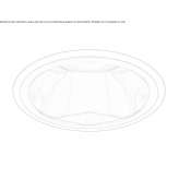 Round aluminum LED reflector Stravaj