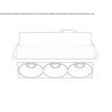 Recessed multi-metal LED spotlight Cervione