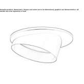 Recessed, adjustable, powder-coated aluminum reflector Kali