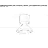 Adjustable brass LED reflector Passy