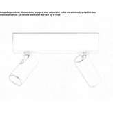 Aluminum LED reflector with many adjustment options Noviglio