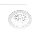 Recessed spotlight Brucoli