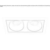 Recessed LED spotlight Arnedo
