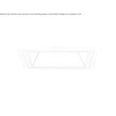 Square aluminum LED reflector Stravaj