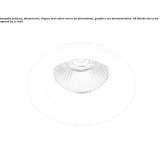 Recessed spotlight Gediz