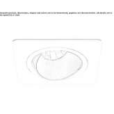 Recessed, adjustable reflector Arnedo