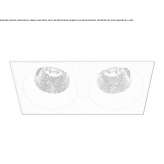 Multi-point recessed LED spotlight Arnedo