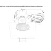 Square aluminum LED reflector Leigh