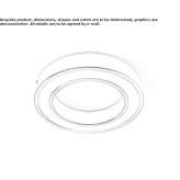 Surface-mounted LED luminaire Narsaq