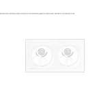 Recessed multi-bulb aluminum LED spotlight Briaglia