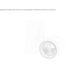 Round LED ceiling spotlight Stjordal