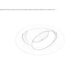 Wpuszczany, regulowany aluminiowy reflektor LED Sulikow