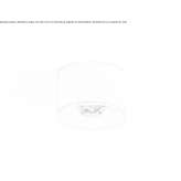 Aluminiowy reflektor sufitowy LED Payan