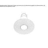 Round recessed reflector Rosche