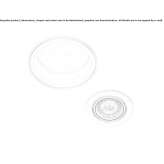Recessed round aluminum LED spotlight Goldsby