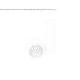 Aluminiowy reflektor sufitowy LED Veseus
