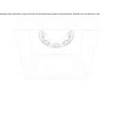 Recessed LED plaster ceiling spotlight Sapcote