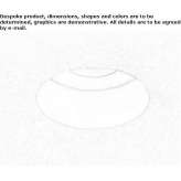 Round steel reflector for built-in use Mane
