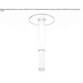 Round aluminum LED ceiling spotlight Markyate