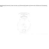 Round LED ceiling spotlight made of glass and aluminum Saue