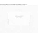 Square aluminum LED ceiling spotlight Hoenoe