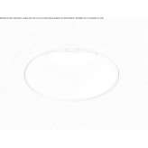 Recessed round aluminum LED spotlight Eixo