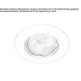 Recessed, adjustable aluminum reflector Jadow