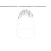 Recessed LED ceiling spotlight Srubec