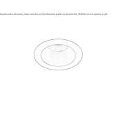 Round, recessed aluminum reflector Sulikow