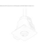 Recessed square reflector Chortkiv