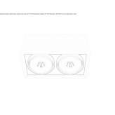 Aluminum LED ceiling spotlight Consaca