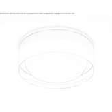Round LED ceiling spotlight made of acrylic glass Esqueda